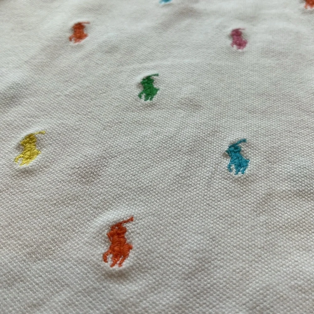 Polo Ralph Lauren White 98% Cotton Baby & Toddler 12 Months